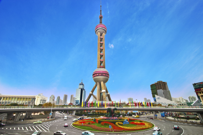 Oriental pearl of Shanghai. - China, Shanghai, , TV tower, Longpost