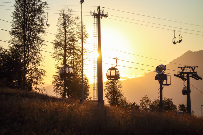 Summer, come back, I'll forgive everything ... - My, 2018, Rosa Khutor, Sunset, The photo, Photographer, Summer, Beginning photographer