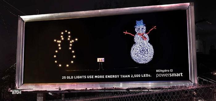 LED campaigning - Ecology, Technologies, Led, LEDs, Ecosphere, Canada, Advertising, Saving