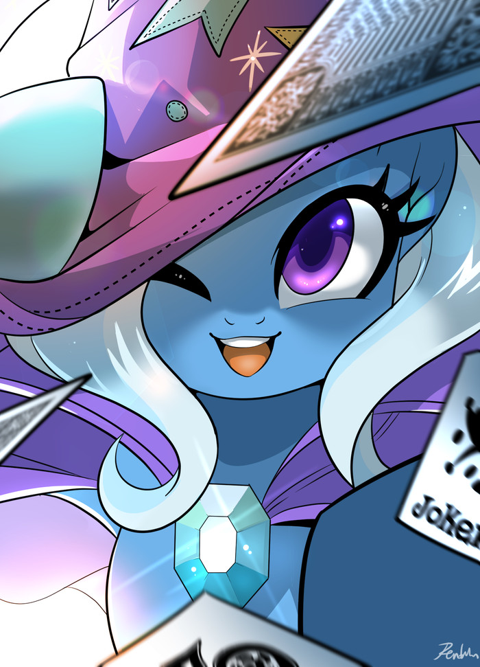 It's Showtime! - My Little Pony, PonyArt, Trixie, Renokim