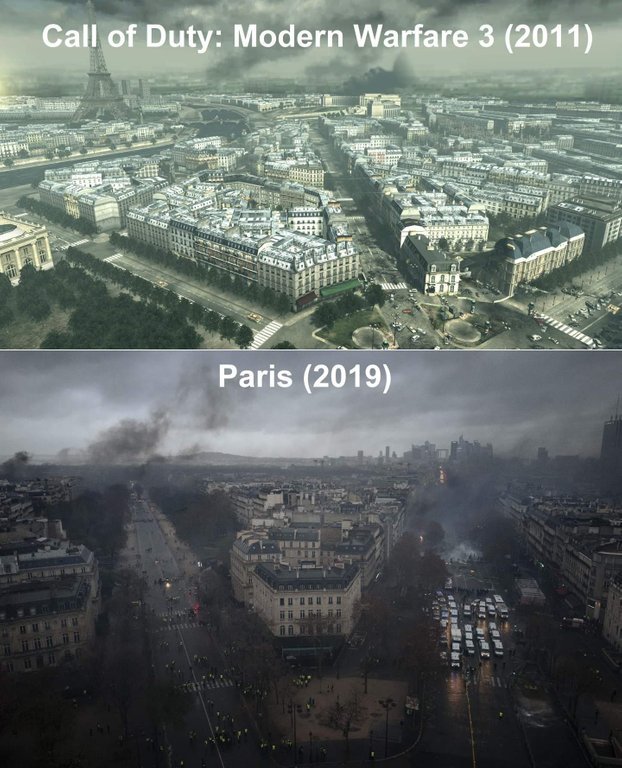 The smell of nostalgia - France, Paris, Call of Duty: Modern Warfare 3