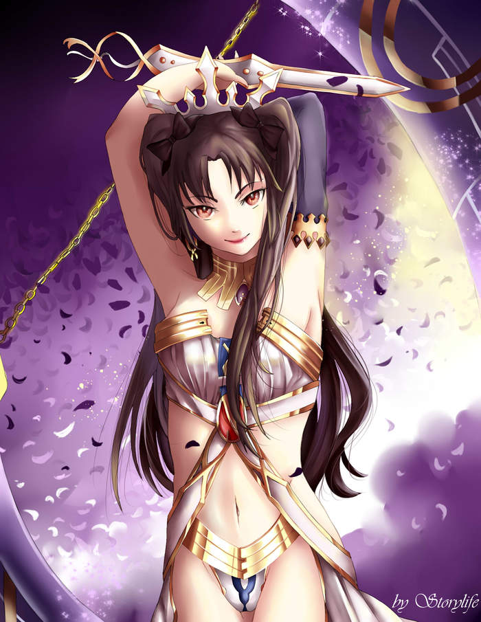 Tohsaka-chan Ishtar:3 - My, Anime, Anime art, Archer, Fate grand order, Tohsaka rin