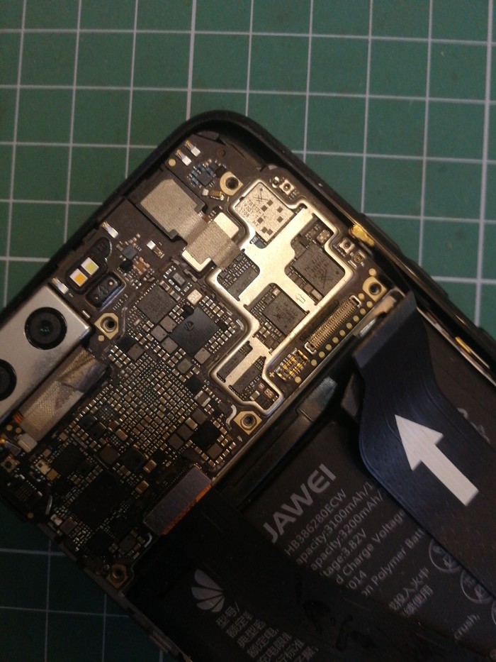 Help with Huawei P10 repair - My, Huawei p10, Ремонт телефона, Recessed phone, Longpost
