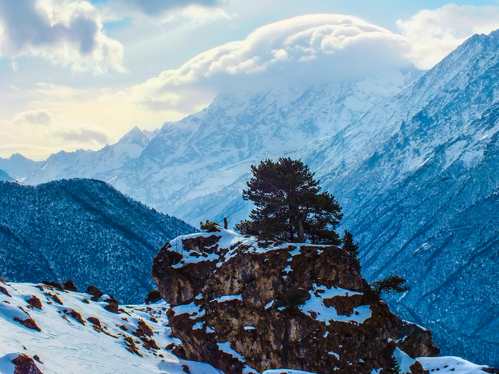 Ingushetia, Dzheirakhsky district. - The photo, Longpost, Ingushetia, Mountaineering, The mountains, My