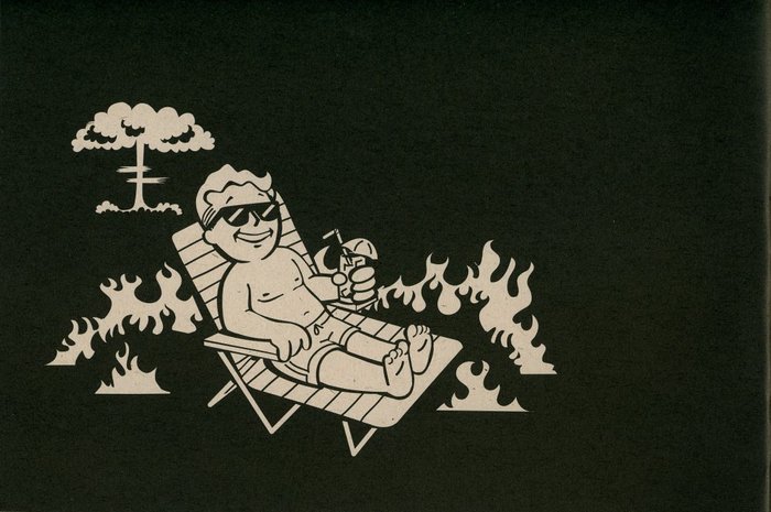  " Vault Boy" Vault Boy, , Fallout, This is Fine, 