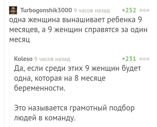 Грамотный подбор людей в команду - Комментарии на Пикабу, Команда