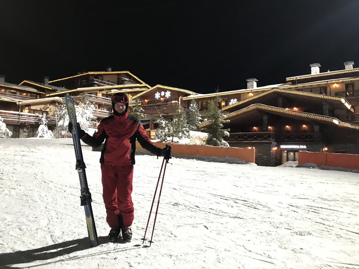 Spending all day on the slope is easy! - My, New Year, Snowboard, Ski slope, , Skiing, Pokatushki, Video, Longpost