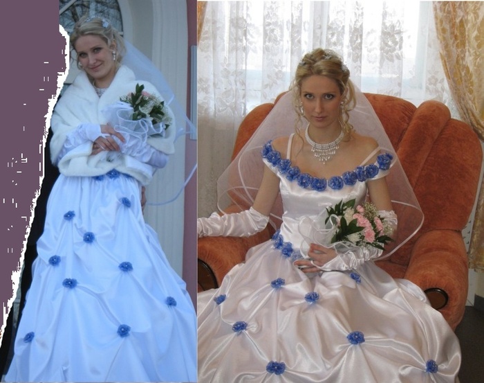 What is the stepmother's dress for you women? - Wedding Dress, Put on, My, Stepmother, Daughter, Wife