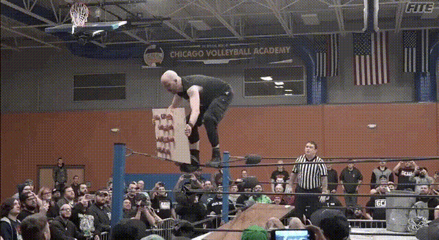 Ultra hardcore wrestling - Gcw, , Markus Crane, Wrestling, GIF