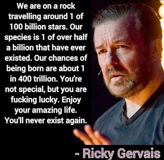 Ты, априори, везунчик