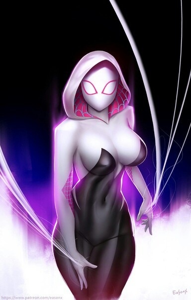 Night Gwen - Marvel, Marvel Universe, Spider-gwen, Gwen Stacy