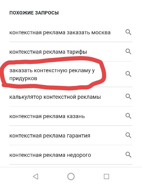 Контекстная реклама