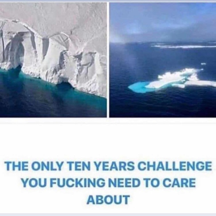 10 years challenge - Global warming, Glacier, Age, Challenge, Arctic, Antarctica