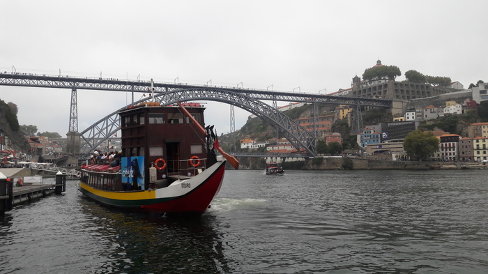 Douro River, Luis bridge between Porto and Villa di Gaia - Portugal, River, Bridge