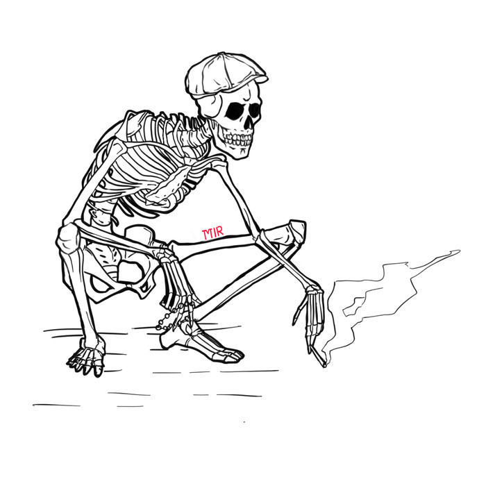 Slav Skeleton - Моё, Скелет, Slav, Славяне