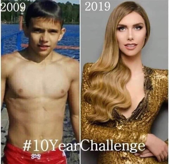 10 year challenge