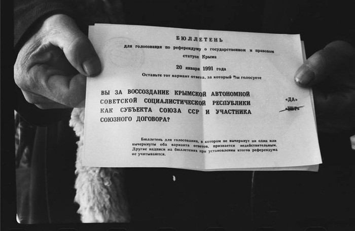 On this day: January 20, 1991, in a referendum, Crimeans voted for the autonomy of Crimea. - , Crimea is ours, Life stories