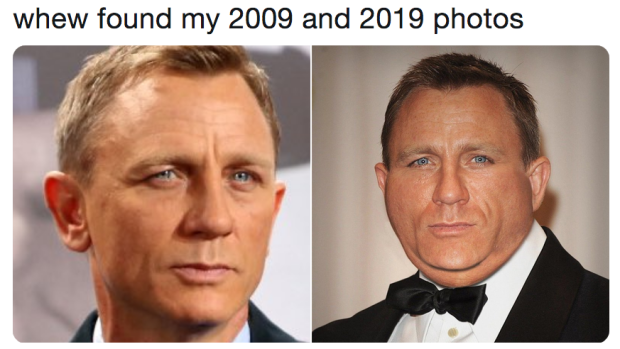 10yearschallenge - 10yearschallenge, Bond, James Bond, The photo