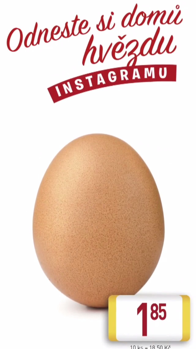 Instagram Star - Eggs, Instagram, Czech, Advertising