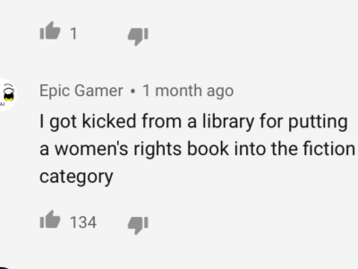 Comments - Reddit, Comments, Women's rights, Library