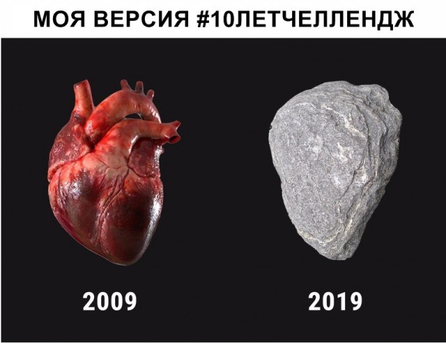 It was became. - Heart, A rock, It Was-It Was, 10yearschallenge