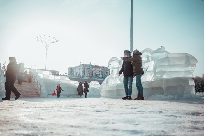 Look Winter! - Beginning photographer, My, Winter, Sterlitamak, Nikon