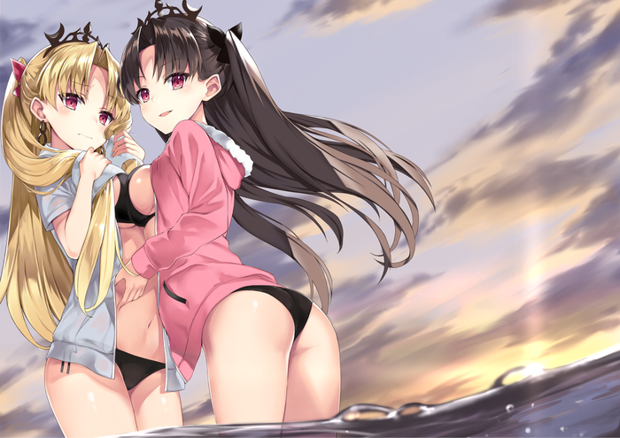 Ereshkigal and Ishtar