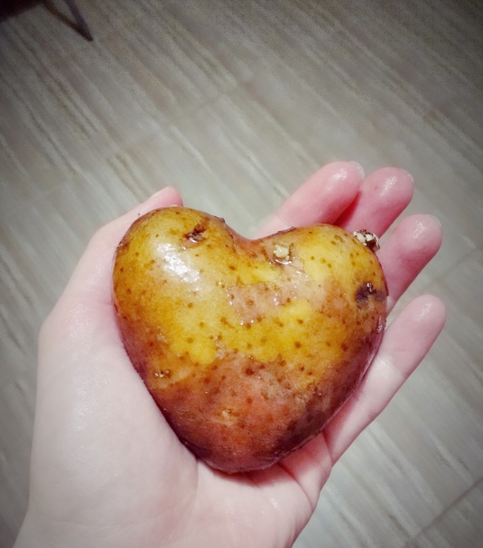 A little heartfelt for you - Potato, My, Milota, Heart