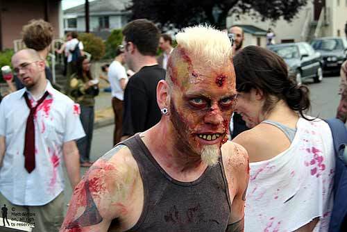 Zombie Vancouver 2005 - Зомби, Vancouver, Канада, Старое, Длиннопост