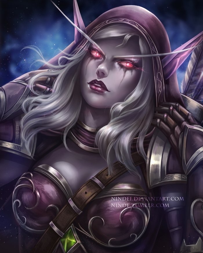 Sylvanas Windrunner Art