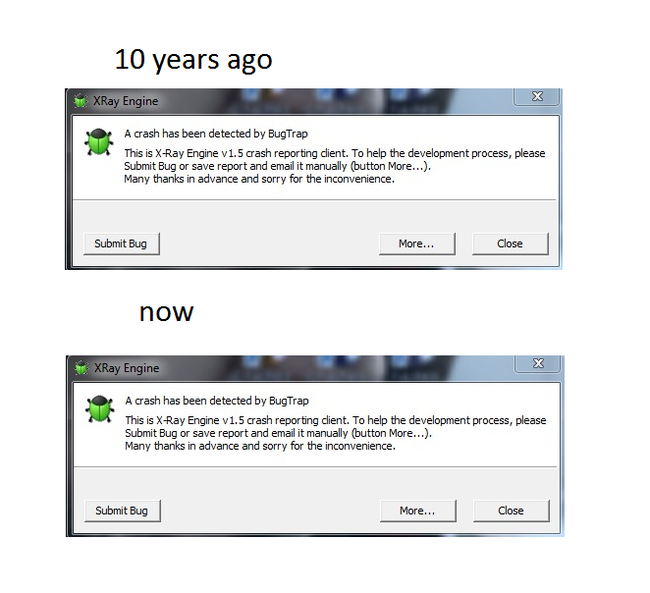 10 Year challengeS.T.A.L.K.E.R.