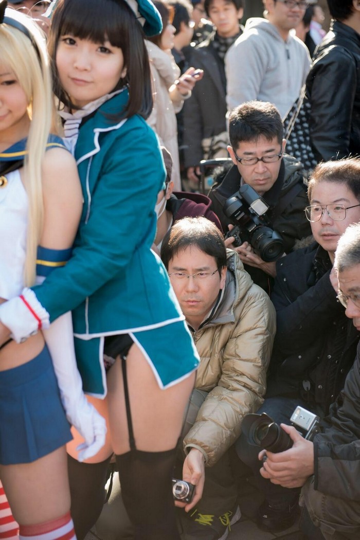 The Japanese, the Japanese... - The photo, Japanese, Photographer, , Peeping