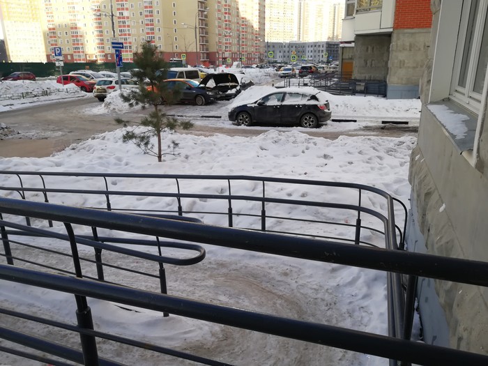 That's what carsharing is for in winter - My, Car sharing, Delimobil