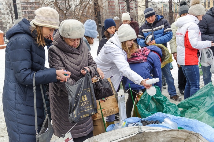 Eco-action Dividing in Chelyabinsk - My, Chelyabinsk, Separate garbage collection, Ecology, Volunteering, Garbage, Chistoman, Recyclable materials, Waste recycling, Longpost