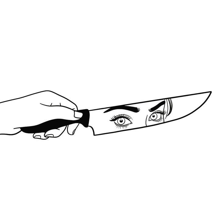 Sketch - Sketch, Tattoo, Knife, Eyes