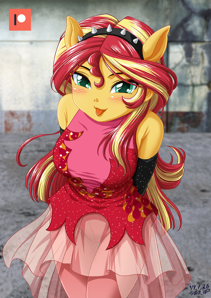 Costumed Sunset - My little pony, Sunset shimmer