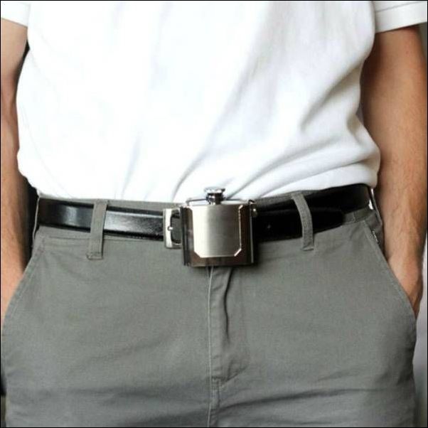 Flask - Belt, Alcohol, Flask