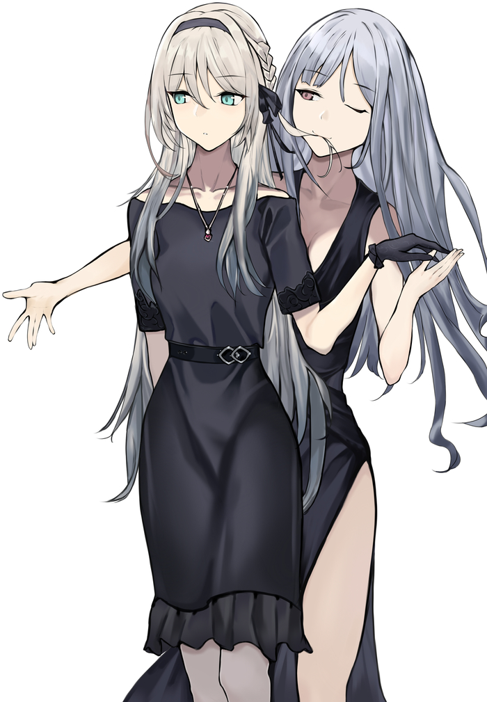 AN-94 & AK-12 - Anime art, Girls frontline, AN-94, Ak-12