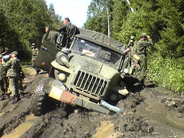 My roads, my roads... - My, Road, Ural, Polygon, Dirt, Army