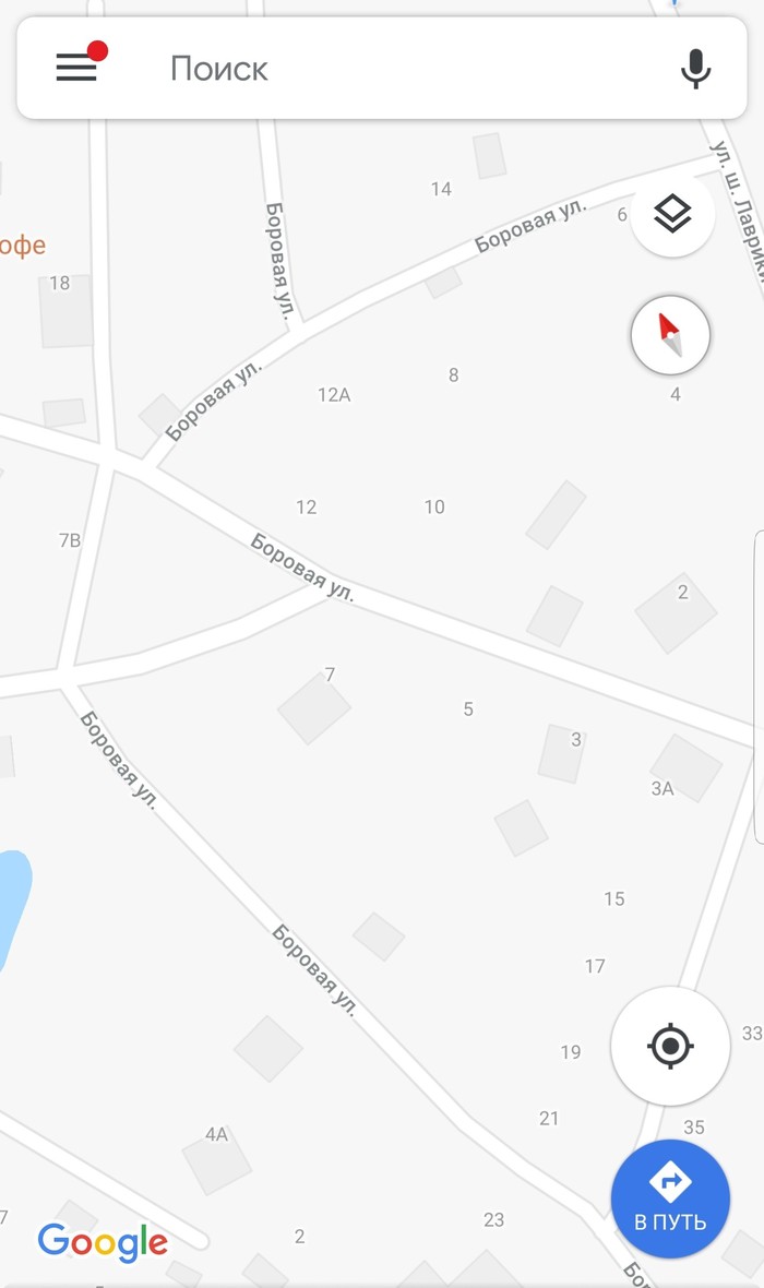 Как пройти на Боровую?