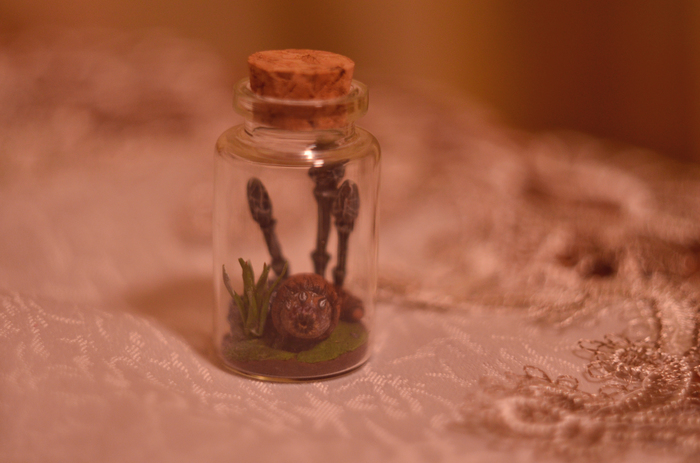 Miniatures in jars based on The Elder Scrolls 3: Morrowind. - My, , , Miniature, The Elder Scrolls III: Morrowind, Handmade, The elder scrolls, Longpost