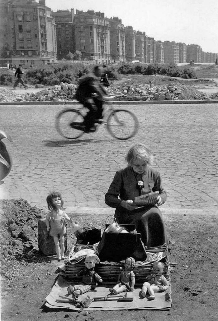 Postwar Paris - NSFW, Paris, France, Historical photo, Longpost