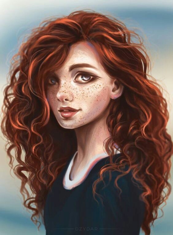 Art - Art, Beautiful girl, Redheads, Nyasha