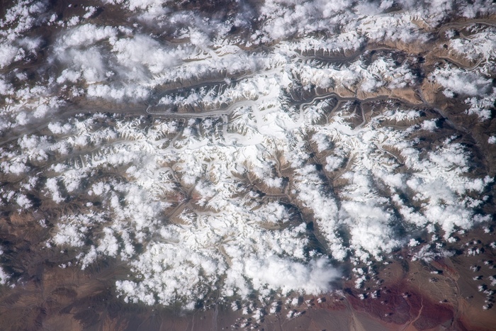 Unique pictures of cosmonaut Sergei Ryazansky - Sergey Ryazansky, Space, The photo, Longpost, Krenitsyn volcano