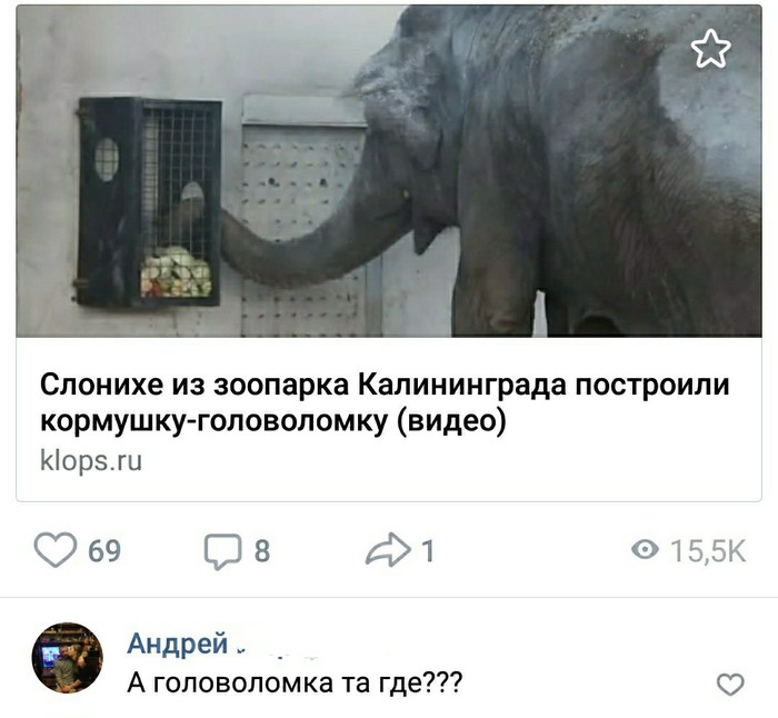 Elephant Puzzle! - Elephants, Головоломка, In contact with, Comments