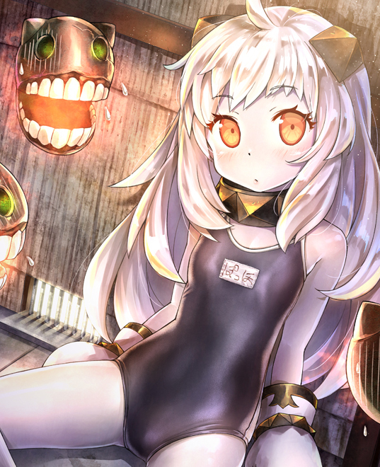 Hoppou - Kantai collection, Abyssal, Hoppou, Swimsuit, Anime art, Anime, Art