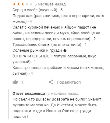 Как не надо общаться с клиентами - Моё, Клиентоориентированность, Отзыв, Длиннопост, Негатив, Трактир