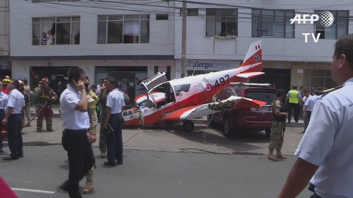 Plane crash in Lima, Peru - Society, Peru, Incident, Plane crash, Airplane, Video, Lima