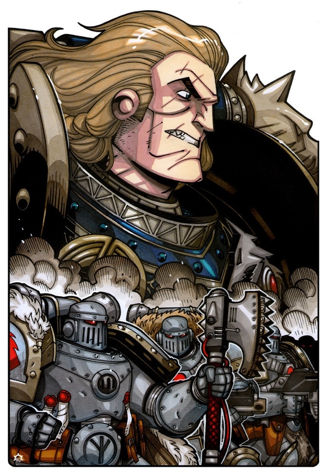 Prospero - Warhammer 40k, Wh Art, Imperium, Horus heresy, Space wolves, Thousand Sons, Burning of Prospero, Longpost