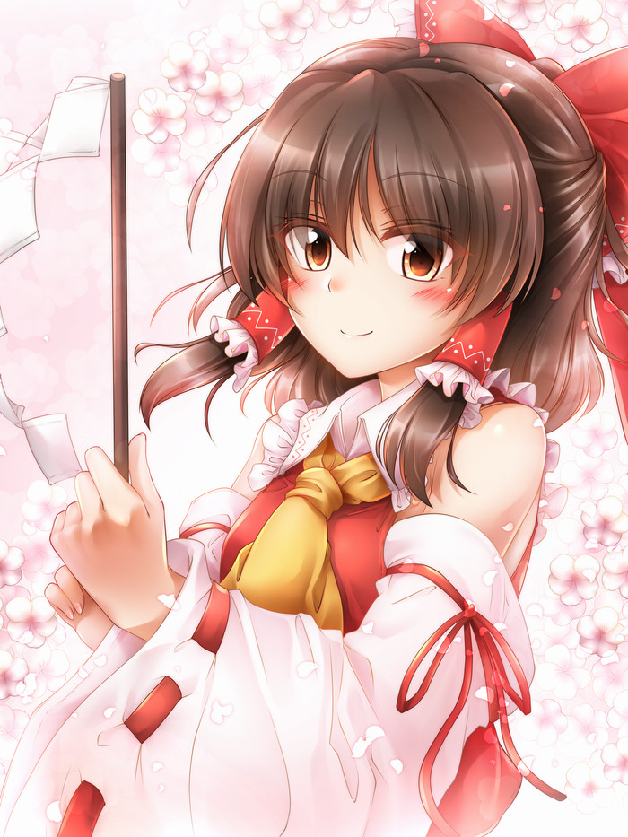 Hakurei Reimu - Touhou, Anime art, Anime, Hakurei Reimu, 